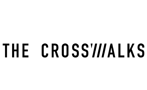 A green background with the text "THE CROSS//ALKS" in white.